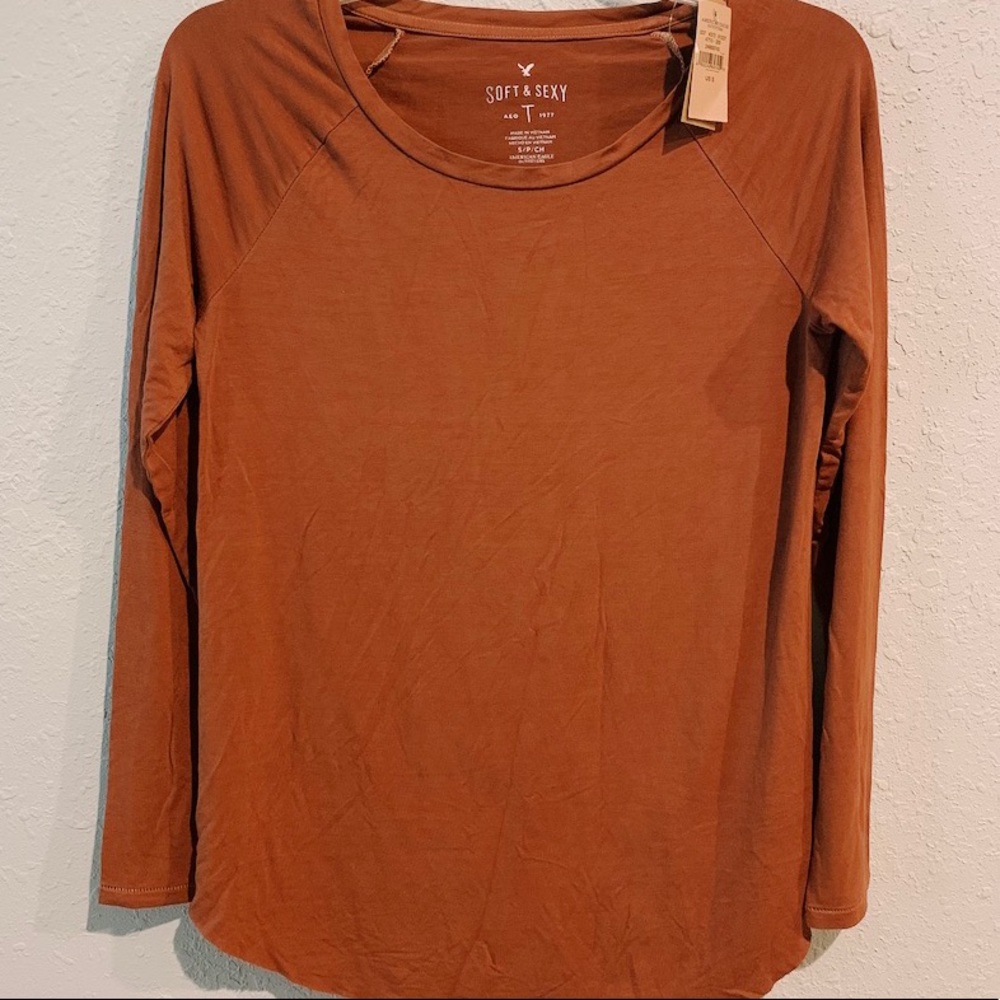 American outfitters burnt Orange brown